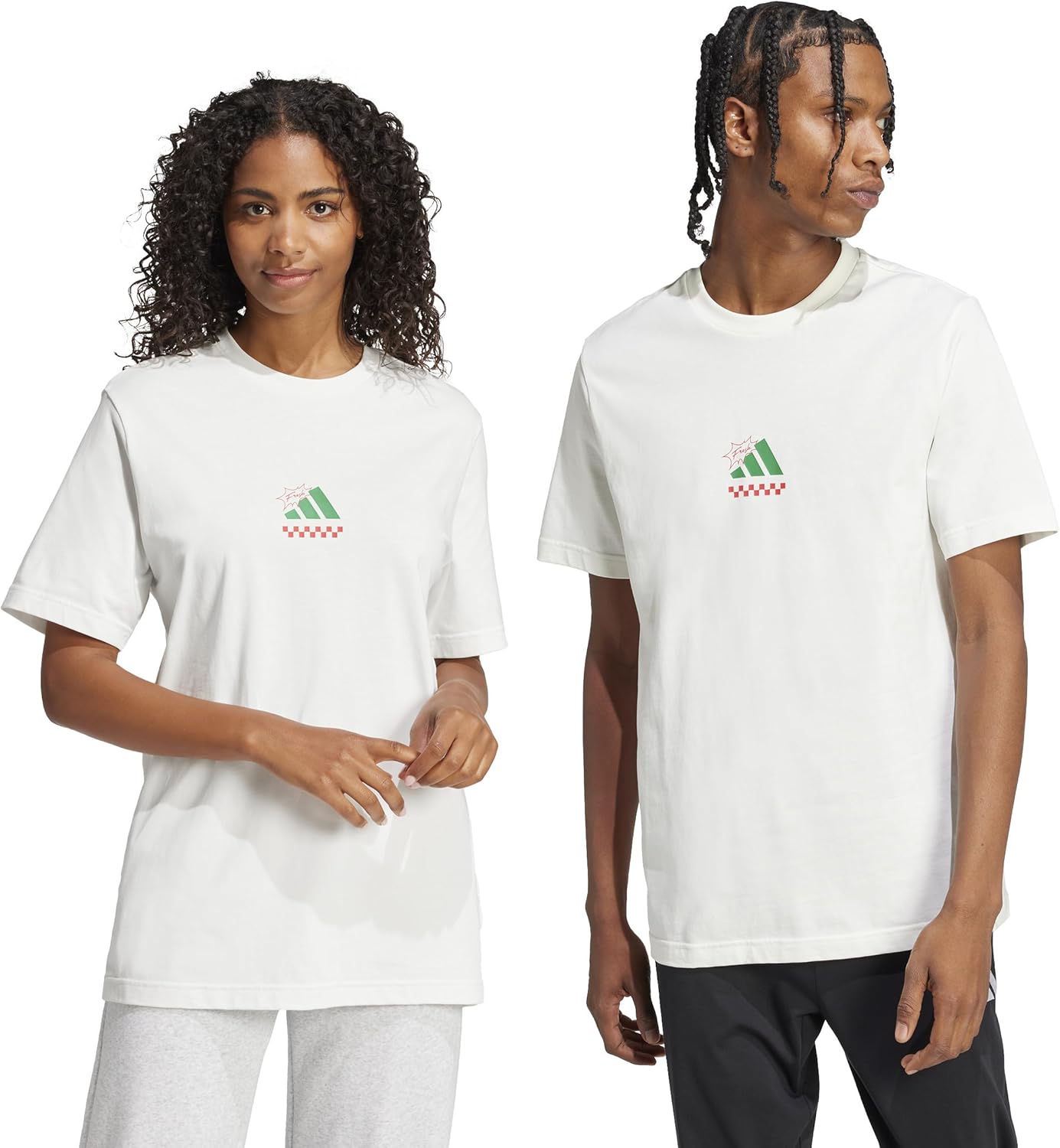 الحصري - تي شيرت مريح بطبعة بيتزا للرجال من اديداس 2026 - view 7