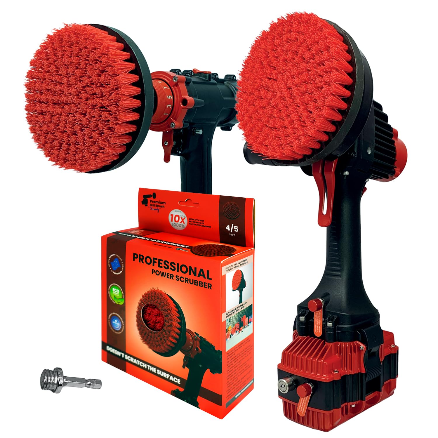 Premium Drill Brush - Heavy Duty Cleaning -11