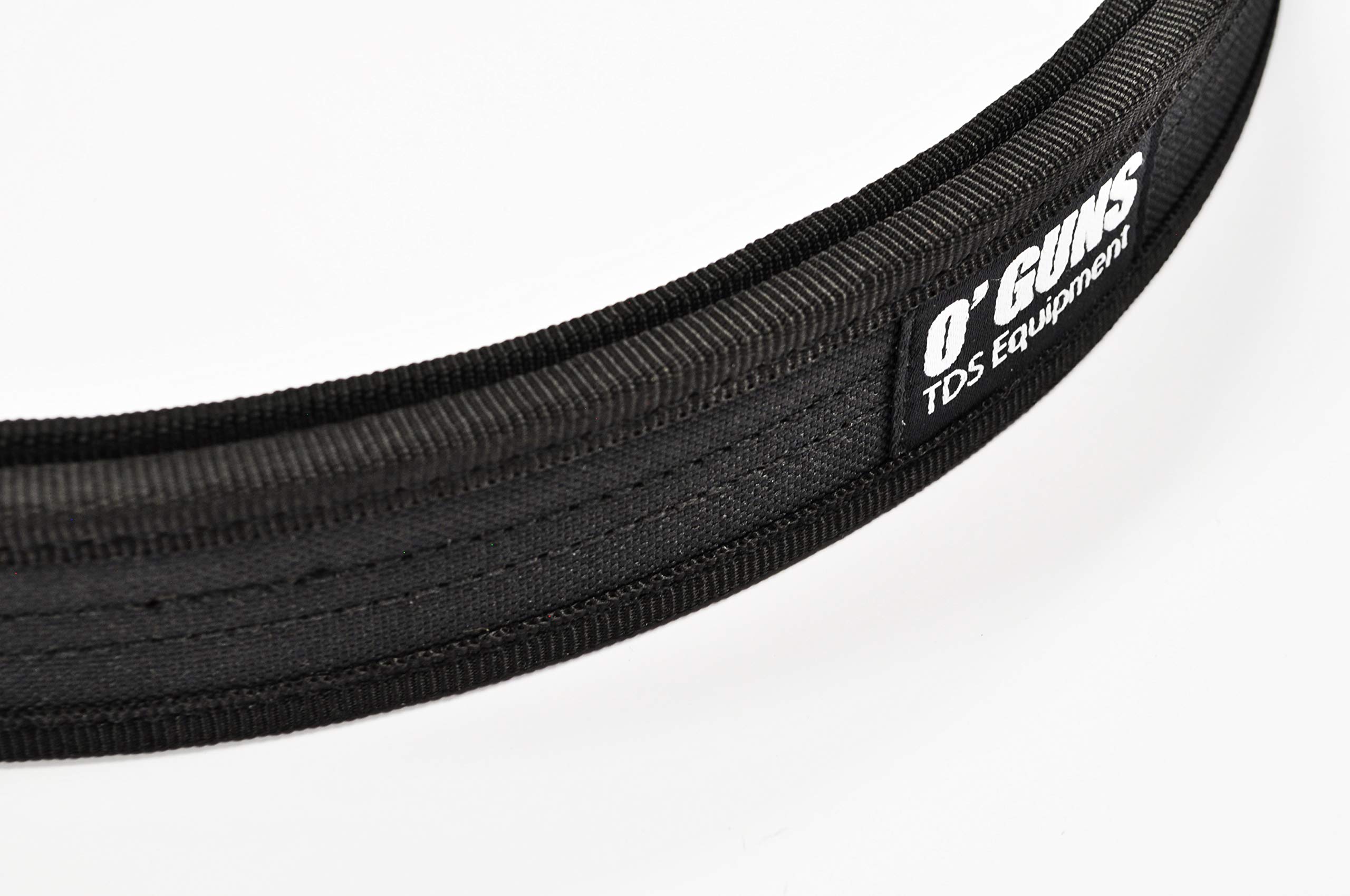 O'GUNS - Cintura Tattica IPSC, per Tiro Dinamico Sportivo TDS Competition Belt con sottocintura e fermacintura Inclusi in Robusta Cordura