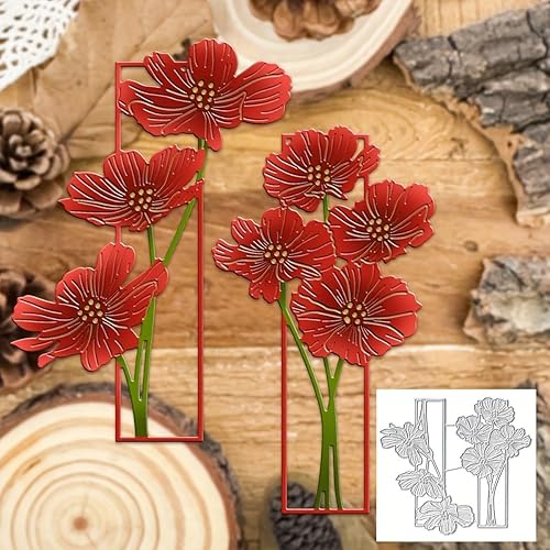 Miniatura 49 de Lapoo Troquel de corte de metal para álbumes de recortes, plantillas duraderas y cortadas para álbumes de recortes, álbumes de fotos, tarjetas