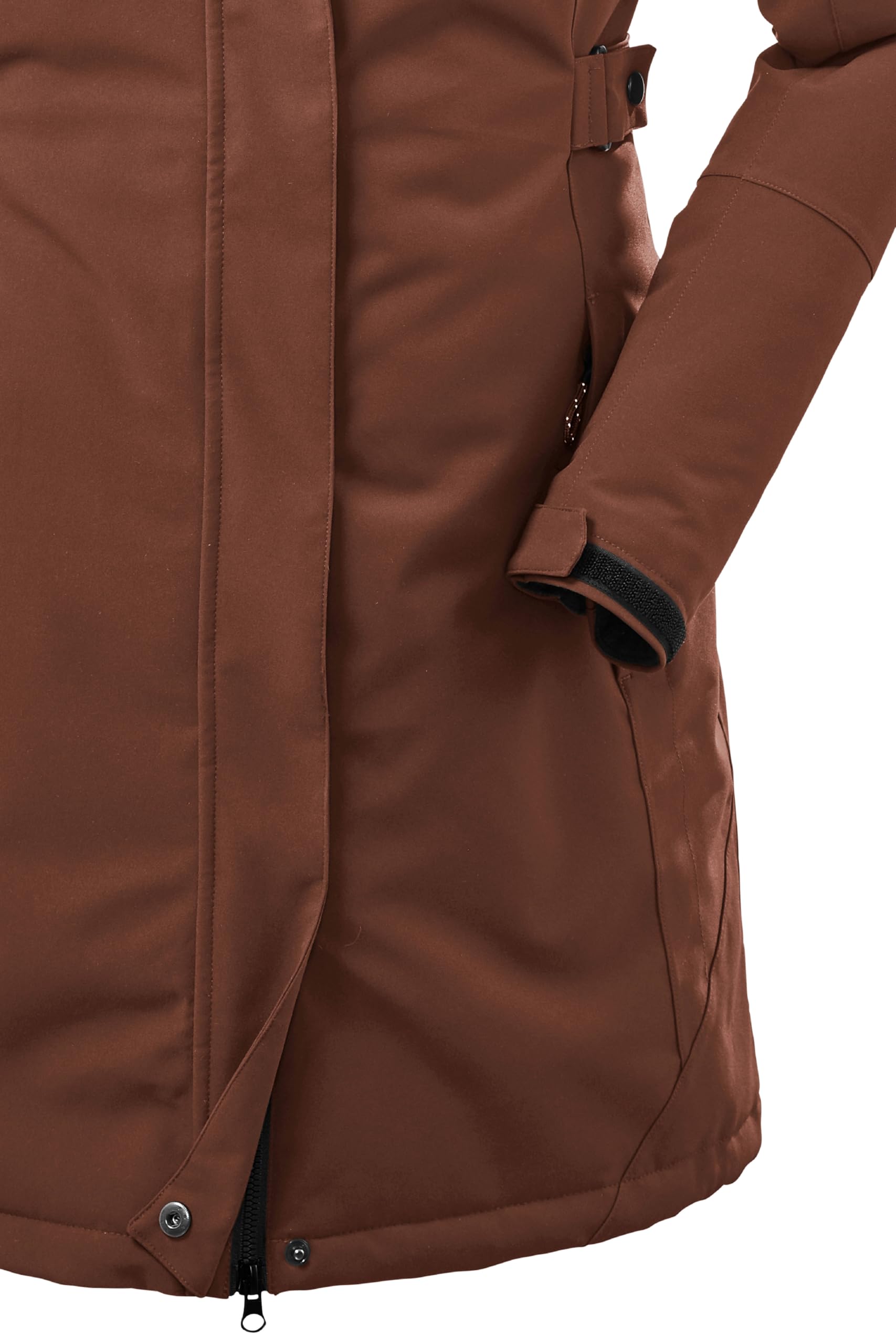 killtec Dames functionele parka/parka met afritsbare capuchon KOW 165