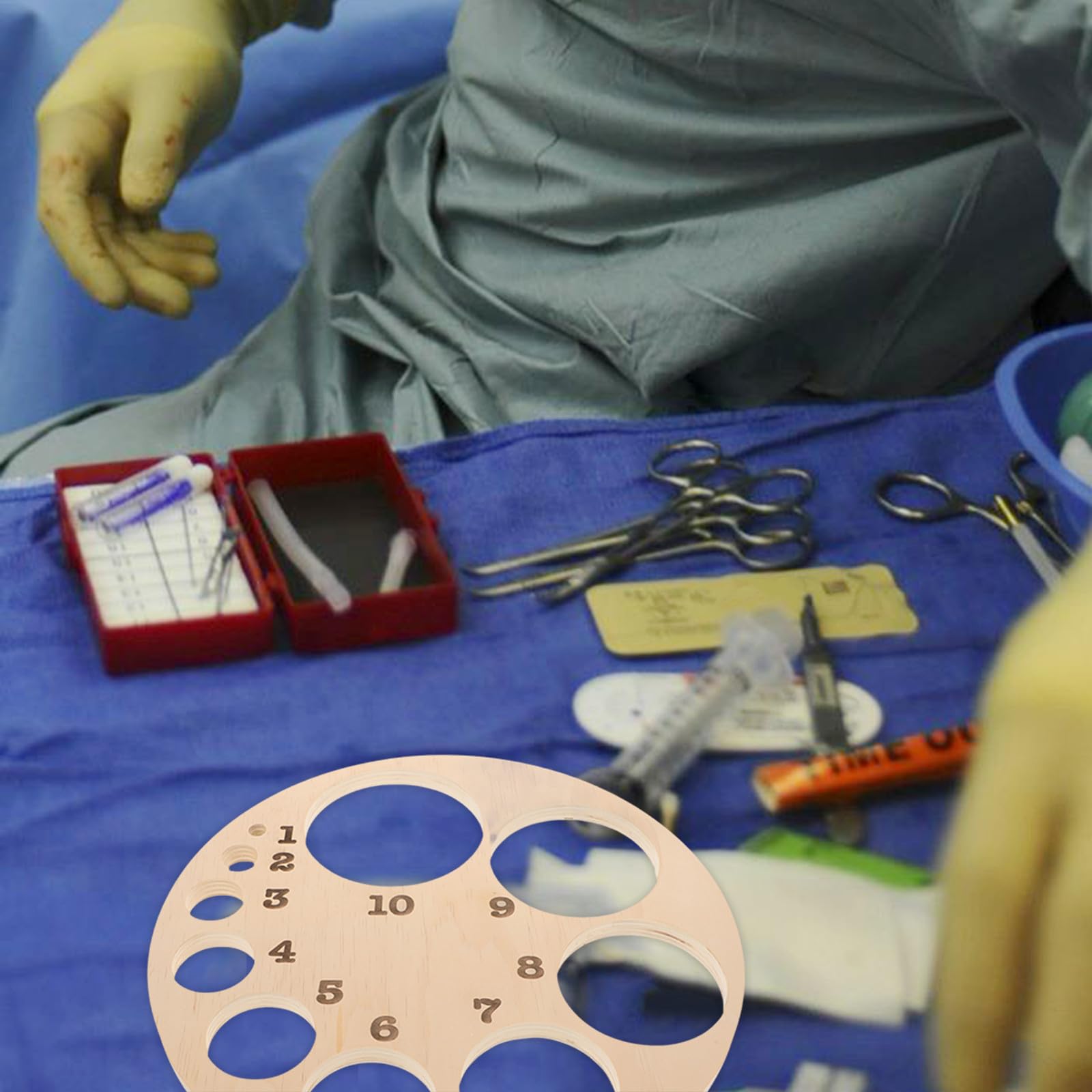 MAGICLULU Planche en Bois de Dilatation Cervicales pour Classes D'éducation la Naissance Outil D'étirement Cervicales, Modèle Pédagogique Clair et Solide