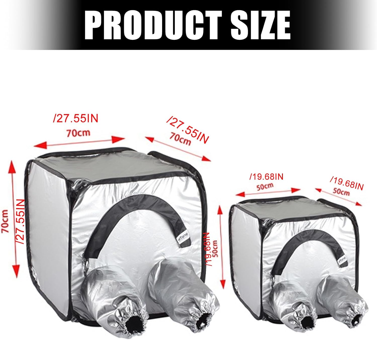 Professional Portable Lightproof Tent Bag for Film Processing and Darkroom Photography Accessories