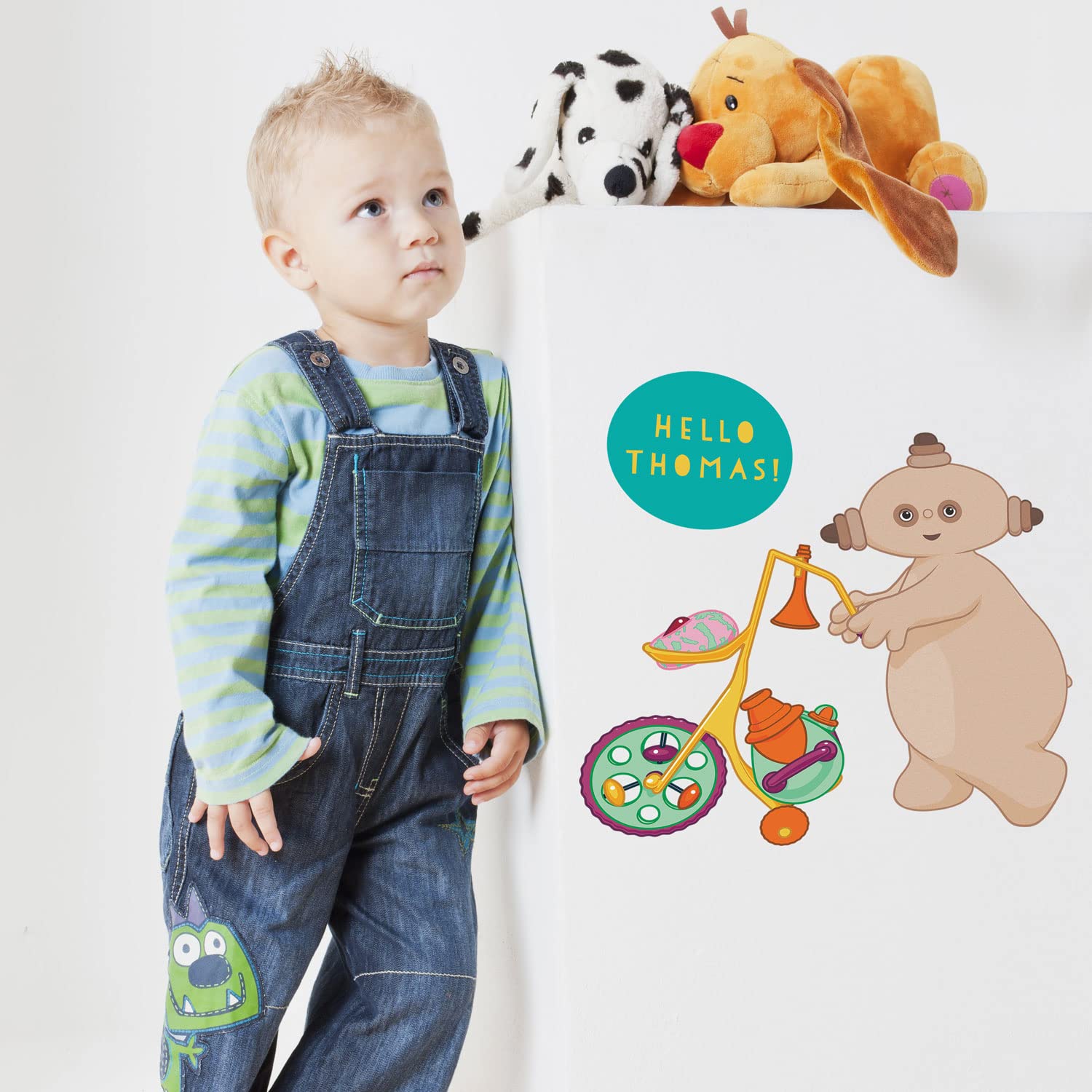 Personalised Makka Pakka Wall Sticker (Regular Size) | Official in The Night Garden Wall Sticker