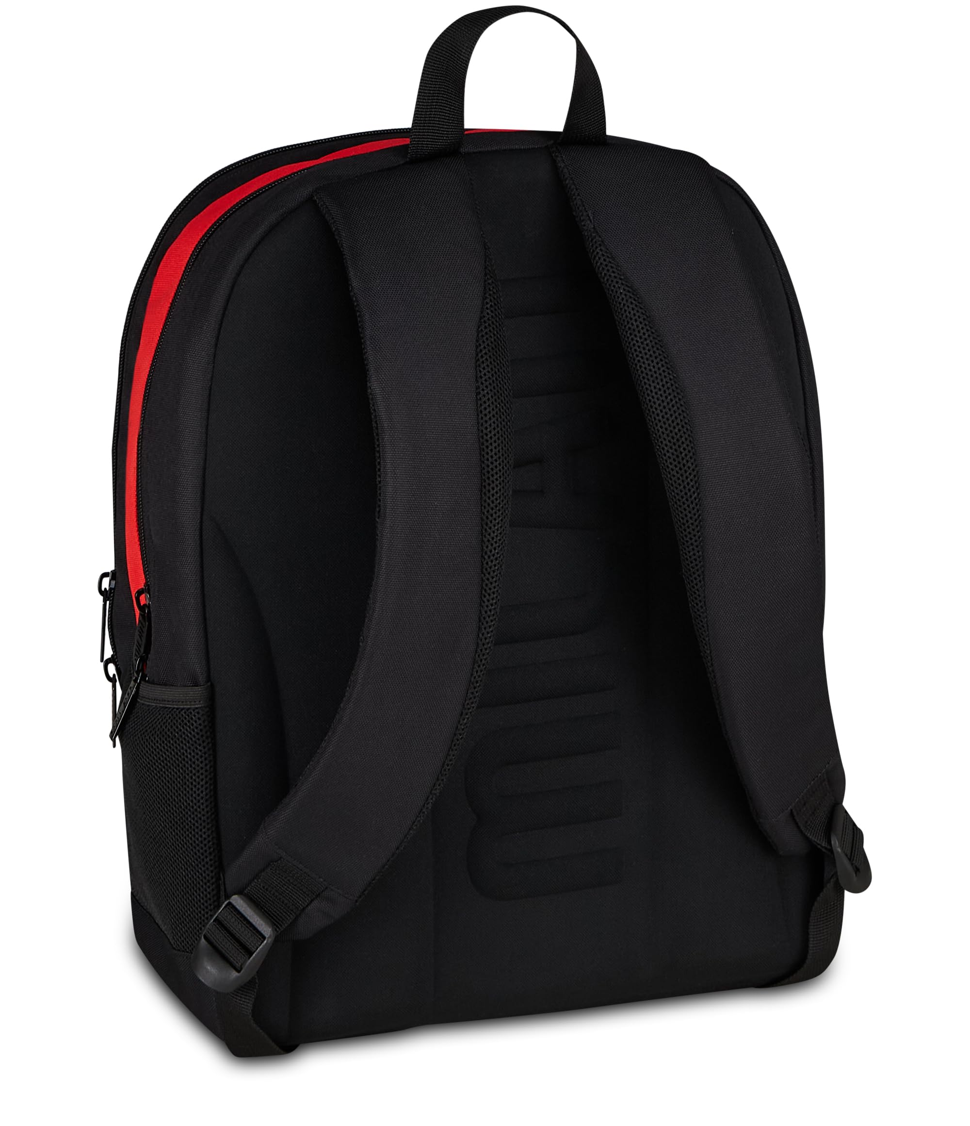Seven Zaino Scuola Advanced Milan, Doppio Scomparto, Nero, 29 L, Tasca laterale portaborraccia, Scomparto porta pc, Scuola elementare e media, Bambini e ragazzi, Calcio, Prodotto ufficiale