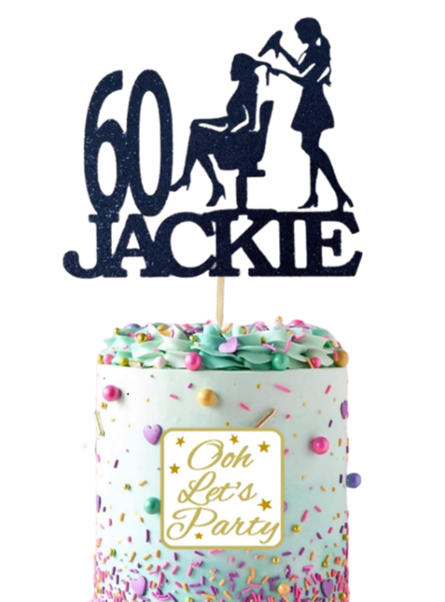 Hairdresser Cake Topper