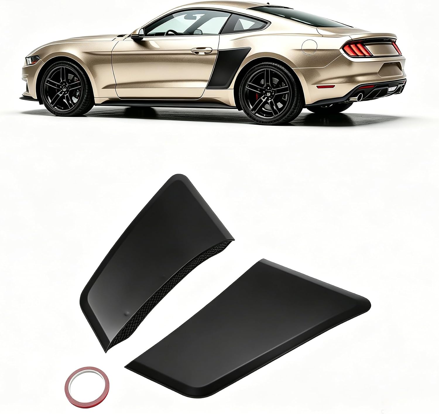 Air Fender Vent Compatible with 2015-2023 Mustang All Model