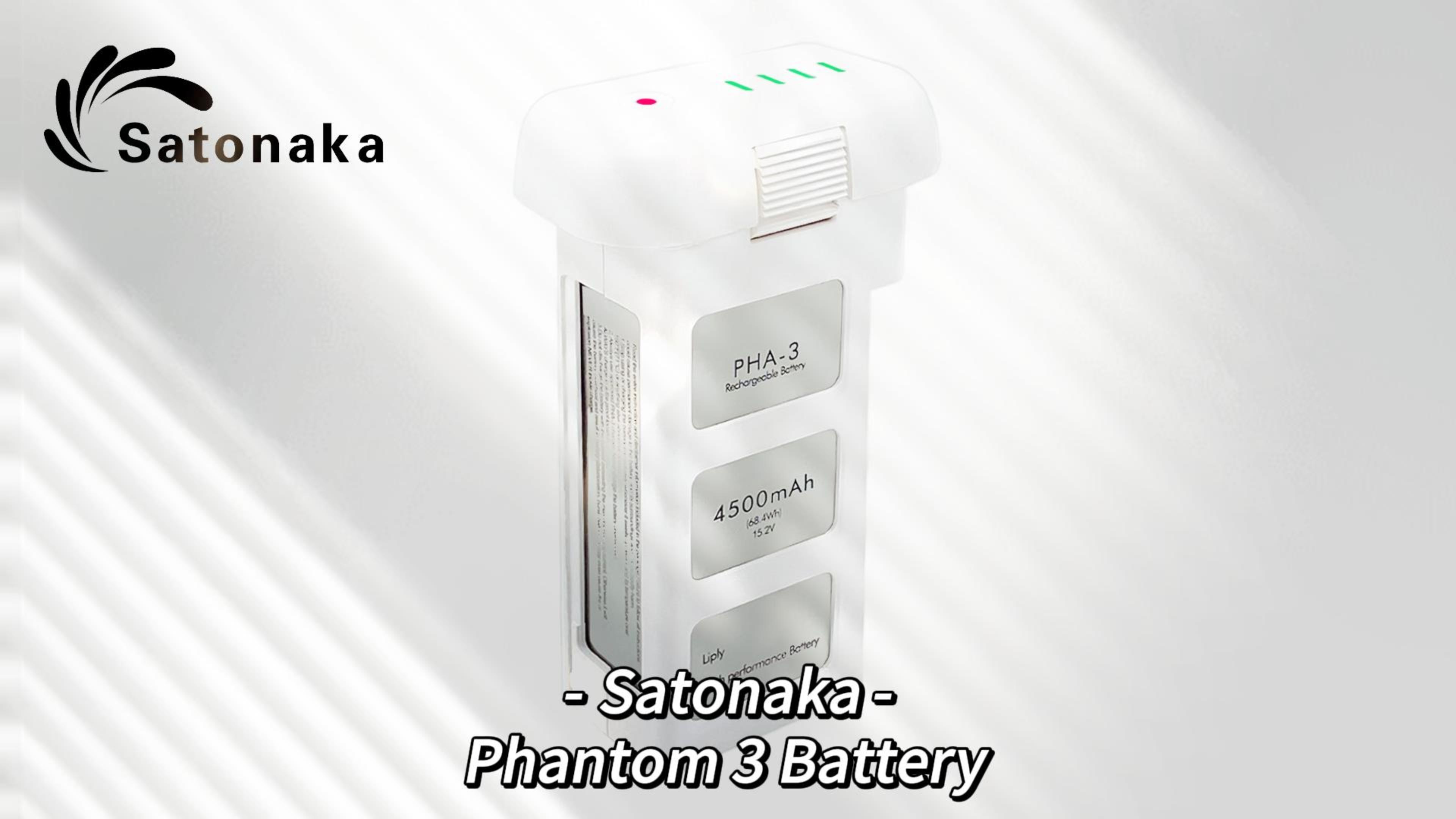 Batteria Intelligente 4500 MAh Per DJI Phantom 3 (Pro, Advanced, 4K, SE) - TB48 Compatibile, Volo Prolungato