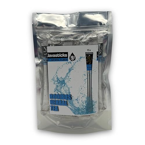 Miniatura 2 de Té Tru Rooibos  Té Rooibos 100% crudo  Té Rooibos verdadero  Palitos de té  Sin sabores artificiales, fácil de usar, no necesita cuchara, té cargado