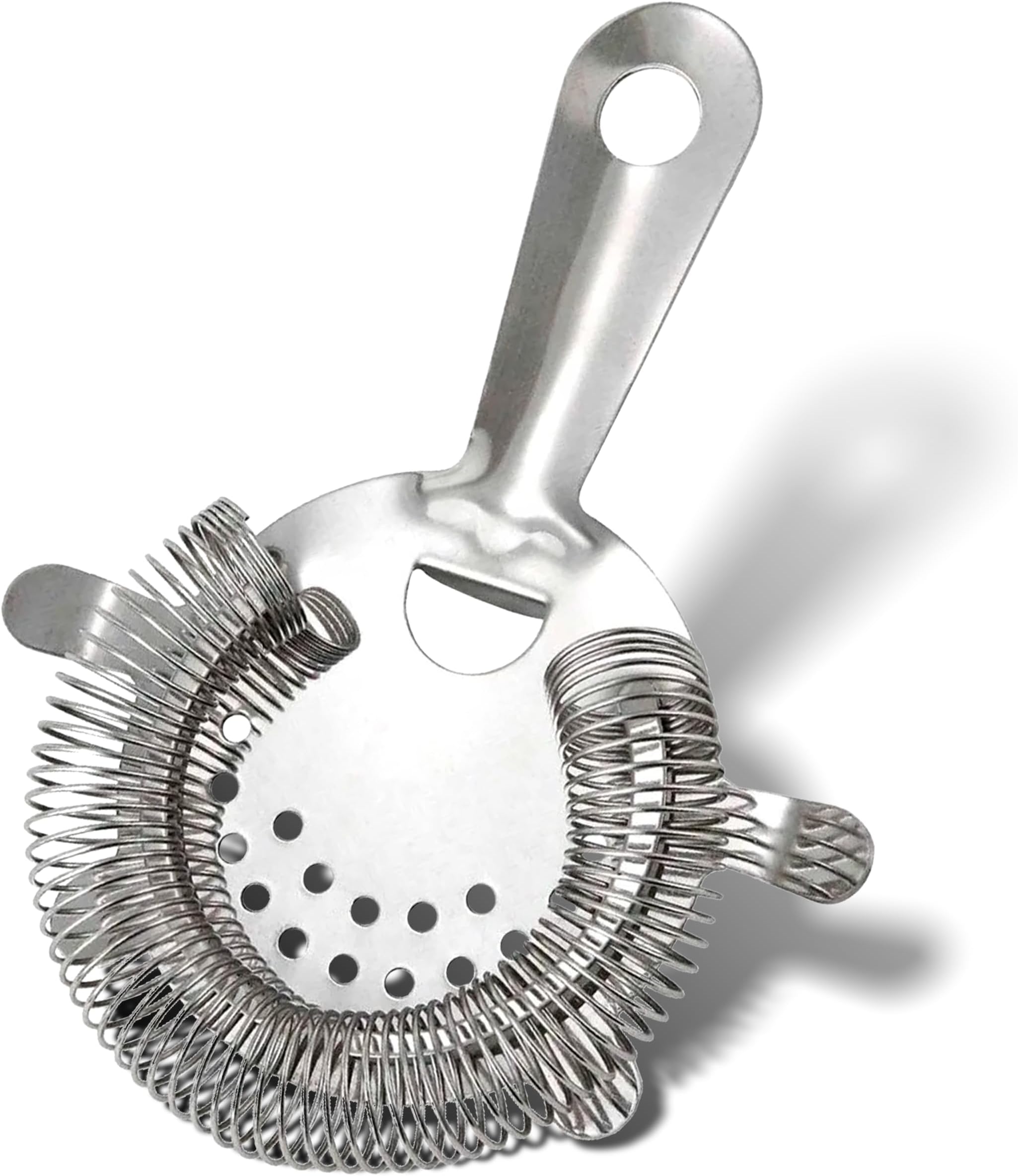 Winco Stainless Steel 4-Prong Bar Strainer