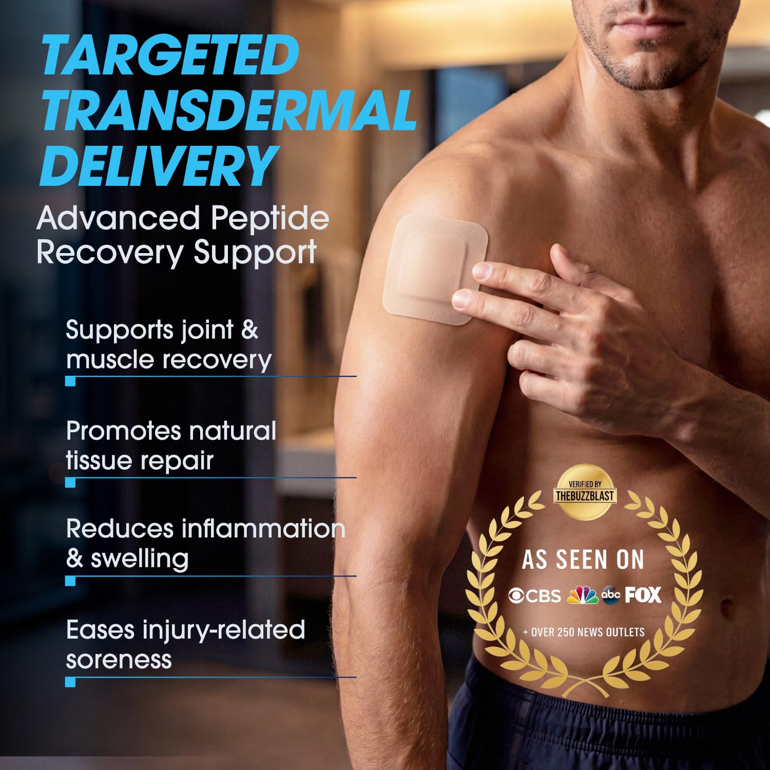 Amazon.com: Peptide Recovery Patch - Transdermal Wellness Patch for Muscle & Joint Recovery - Wearable Fitness Recovery Support (5 Pack) : Health & Household Amazon.com: Peptide Recovery Patch - Transdermal Wellness Patch for Muscle & Joint Recovery - Wearable Fitness Recovery Support (5 Pack) : Health & Household