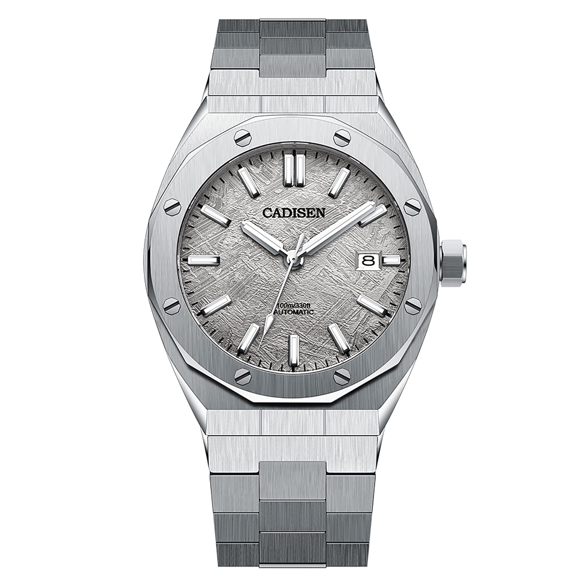 FINNIANCADISEN Automatic Men's Mechanical Watch Waterproof Calendar Business Gentleman Man Style Steel Band Watch