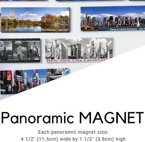 Miniatura 7 de New York Landmarks Color Filmstrip - Imán de nevera de recuerdo fotográfico de la ciudad de Nueva York - Imanes de nevera de la ciudad de Nueva York