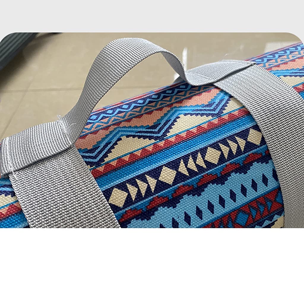 Estera de Playa Mat de Picnic Grande al Aire Libre Estilo étnico Camping Mat portátil Adecuado para la colchoneta del Parque del jardín Manta de Picnic (Color : C, Size : 78.74x118.11in)