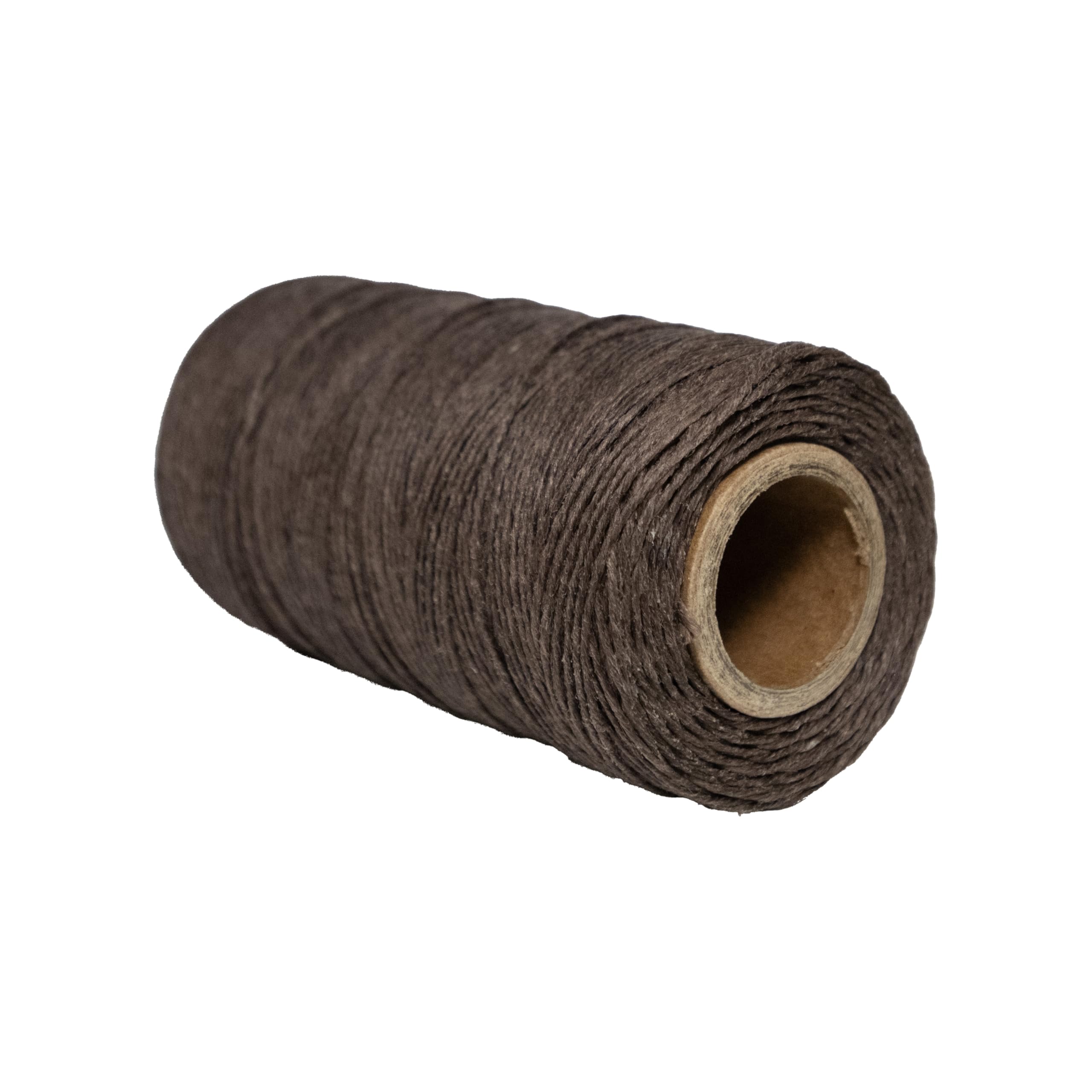Realeather BTH100-02 - Hilo Encerado para Manualidades de Piel (50 g), Color marrón