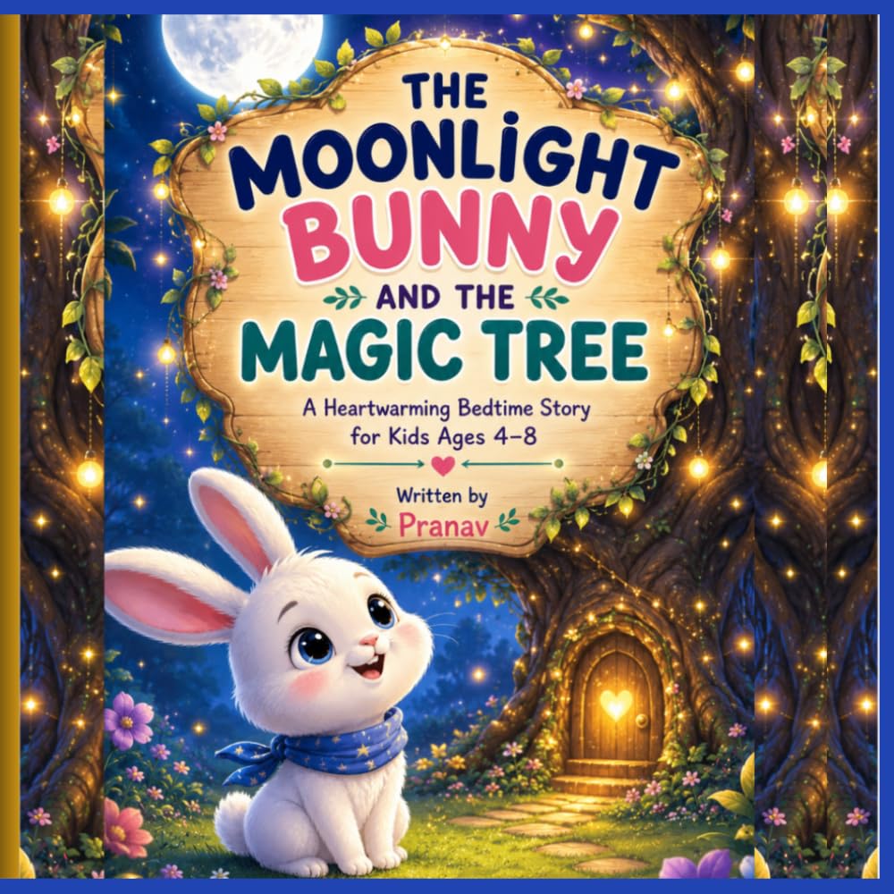 THE MOONLIGHT BUNNY AND THE MAGIC TREE: A Heartwarming Bedtime Story for Kids Ages 4–8