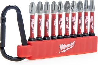 Shockwave Impact Duty Screwdriver Bit Carabiner Set 10 piece