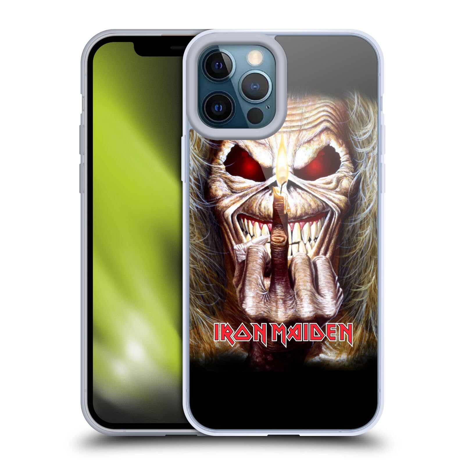 Carcasa Iron Maiden Apple iPhone 12 Pro Max silicona con acabado premium 7