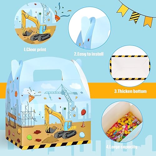 Miniatura 44 de WERNNSAI Paquete de 12 cajas de fiesta de dinosaurios, decoraciones de cumpleaños de dinosaurios, cajas de recuerdo de fiesta de dinosaurios