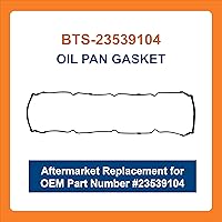 Vista 2 de BTS-23539104 - Junta de cárter de aceite, compatible con motor Detroit Diesel Series 60, repuesto para OEM 23539104 23522279, Junta de Cárter