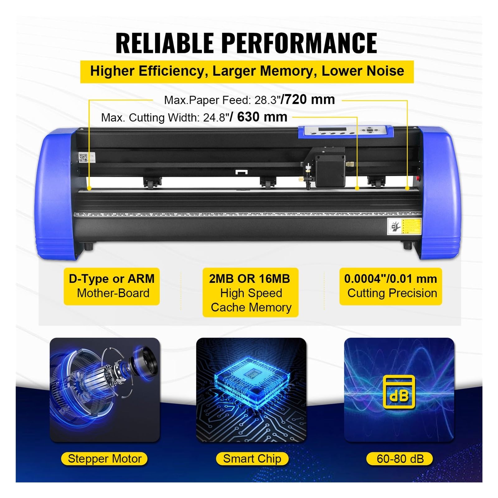 Plotter de vinilo de 28 pulgadas, máquina cortadora de letreros, Software Signmaster, Compatible con Windows, 20 cuchillas, LCD negro for manualidades