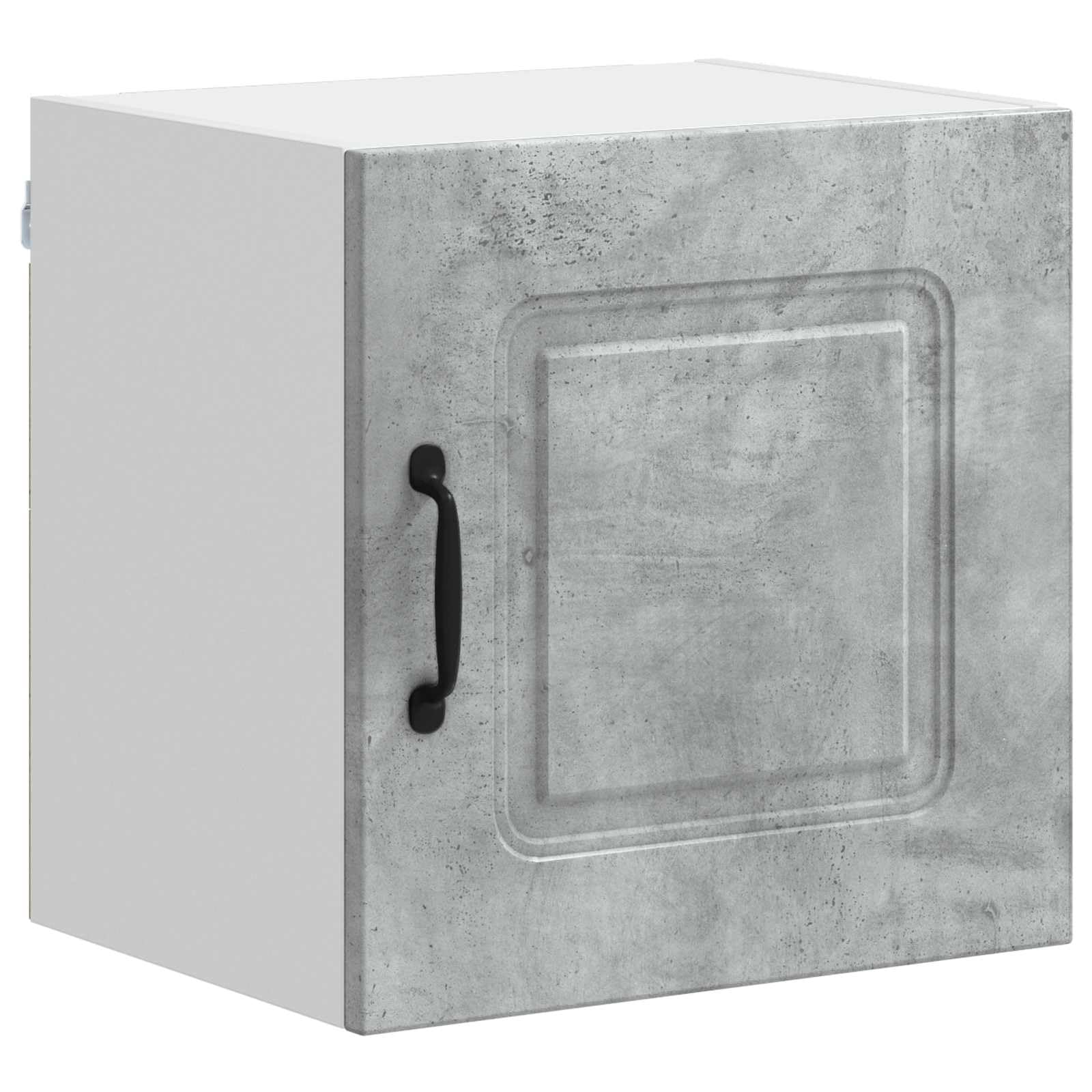 Kalmar Küchenschrank, Beton Grau, 40x31x40 cm, Holzwerkstoff, freistehendes Küchenmöbel, vielseitiger Stauraum für Kochutensilien, einfache Montage