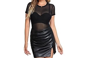 Sheer Mesh Tops for Women: Enhance Your Style with Alluring Transparency