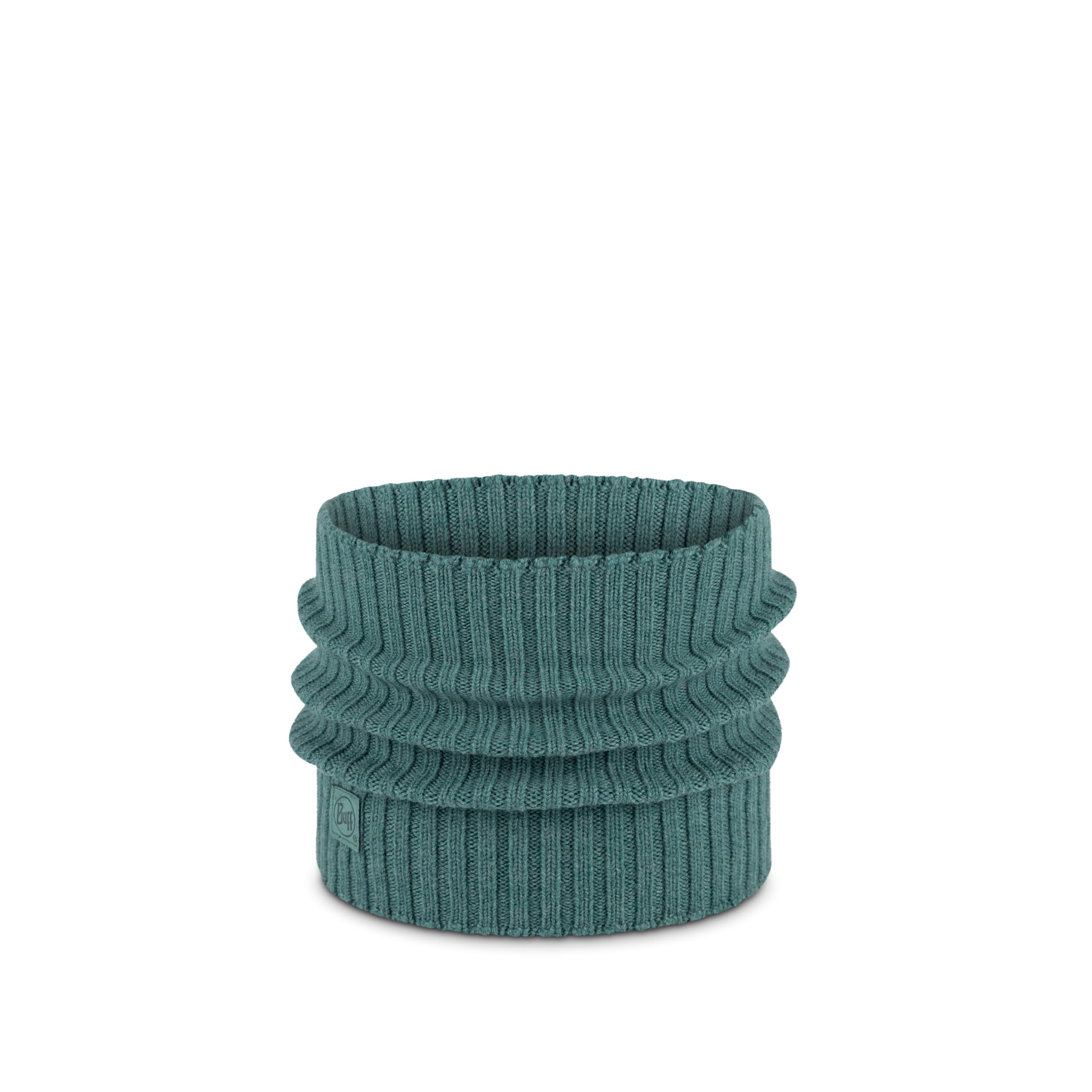 Buff| Braga de cuello Knitted Frio Extremo, Practico, Versatil, Moda, Aislamiento termico, Comodo Hombre Mujer Talla única Verde