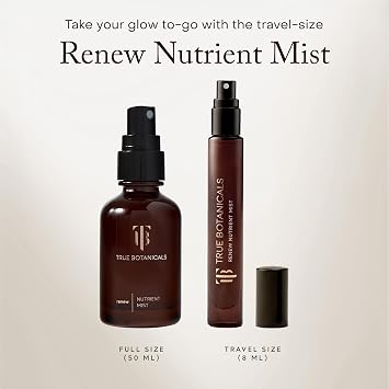 True Botanicals Renew Nutrient Mist, Hydrating Facial Spray, 1.7 fl oz
