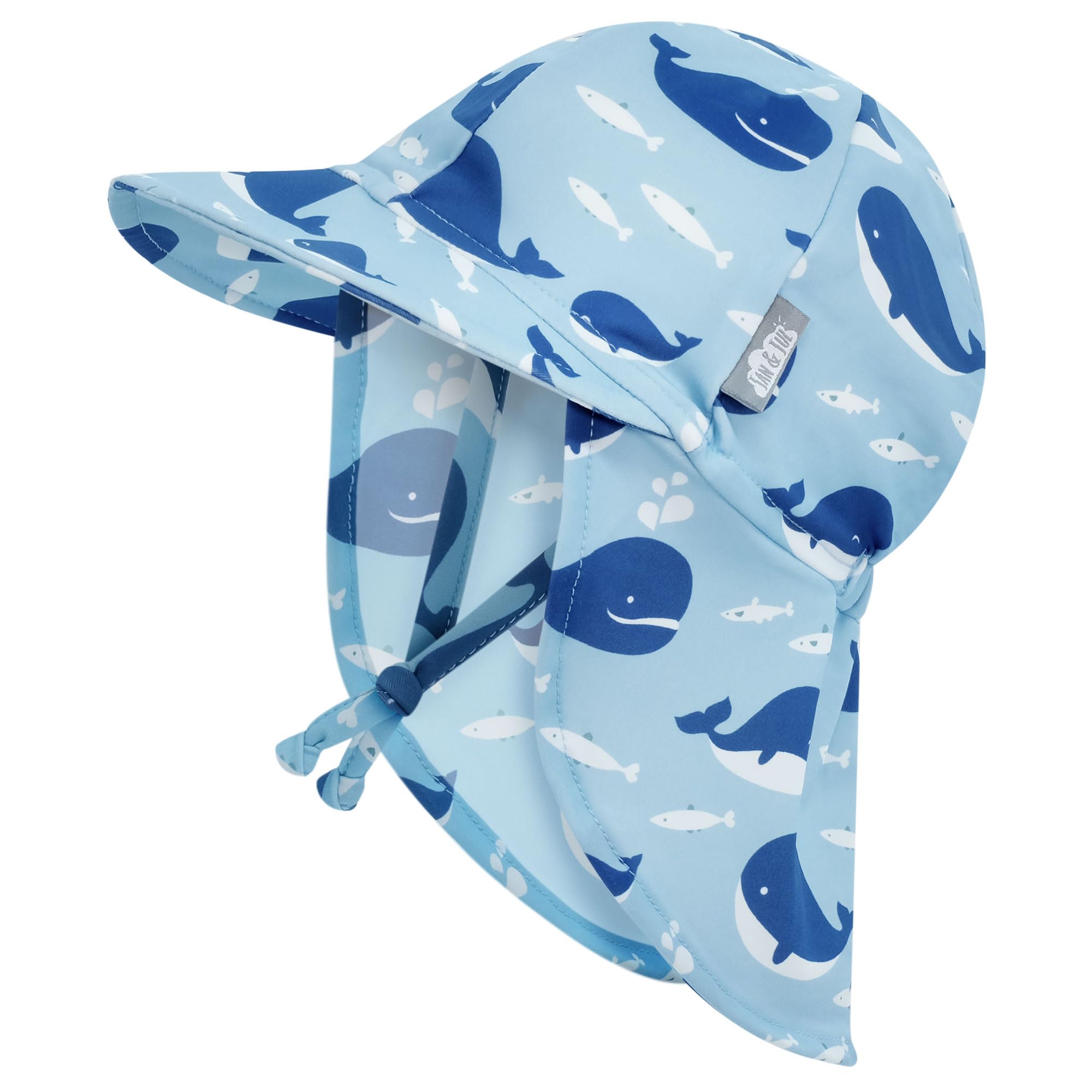 JAN & JUL Baby Sun-Hat with Neck Flap for Swimming