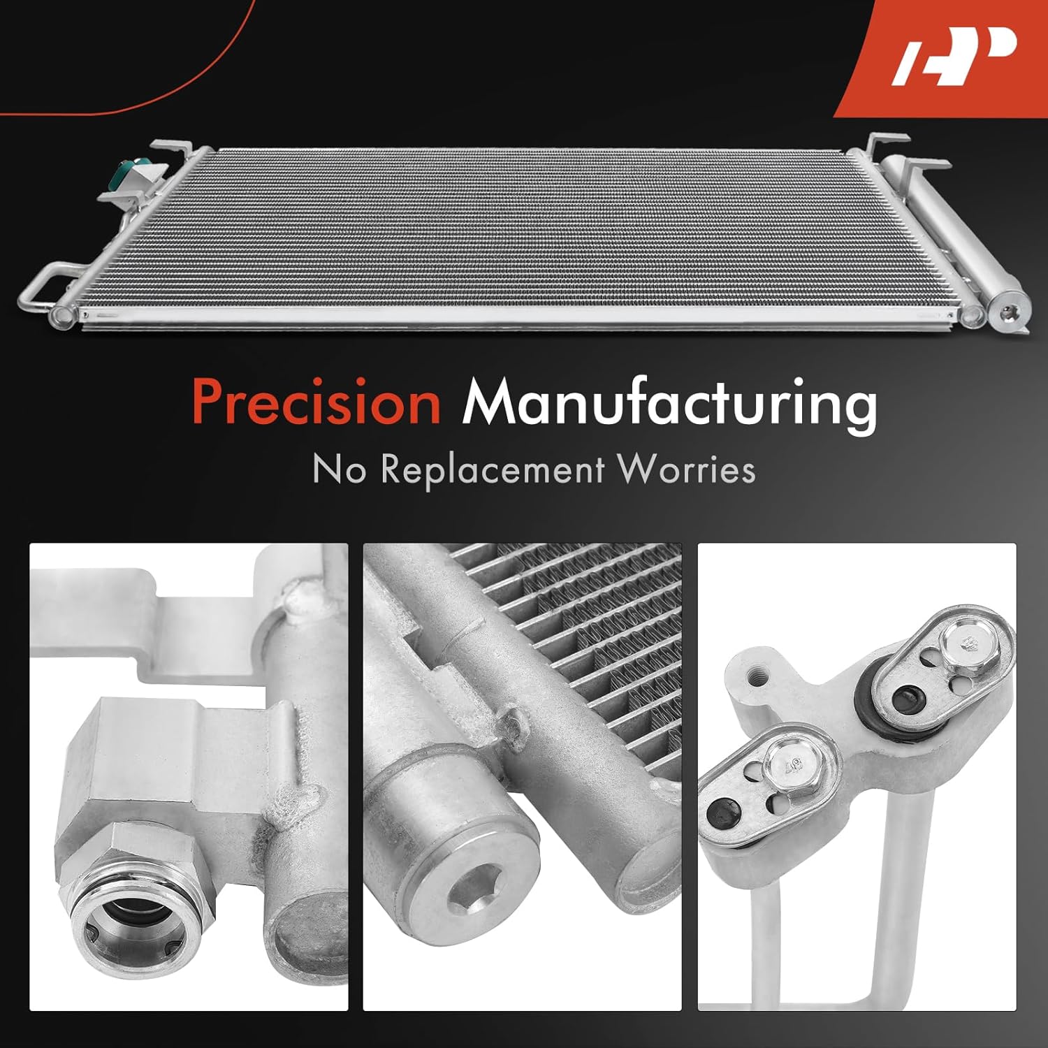 A-Premium Air Conditioning A/C Condenser Compatible with Dodge Ram 2500 Ram 3500 2010 & Ram 2500 2011-2014, 3500 2011-2015, 4500 5500 2011, 6.7L