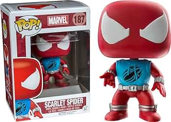 Funko POP! スパイダーマン スカーレットスパイダー限定フィギュア Amazon.co.jp: Funko - Figurine Marvel - Scarlet Spider Exclu