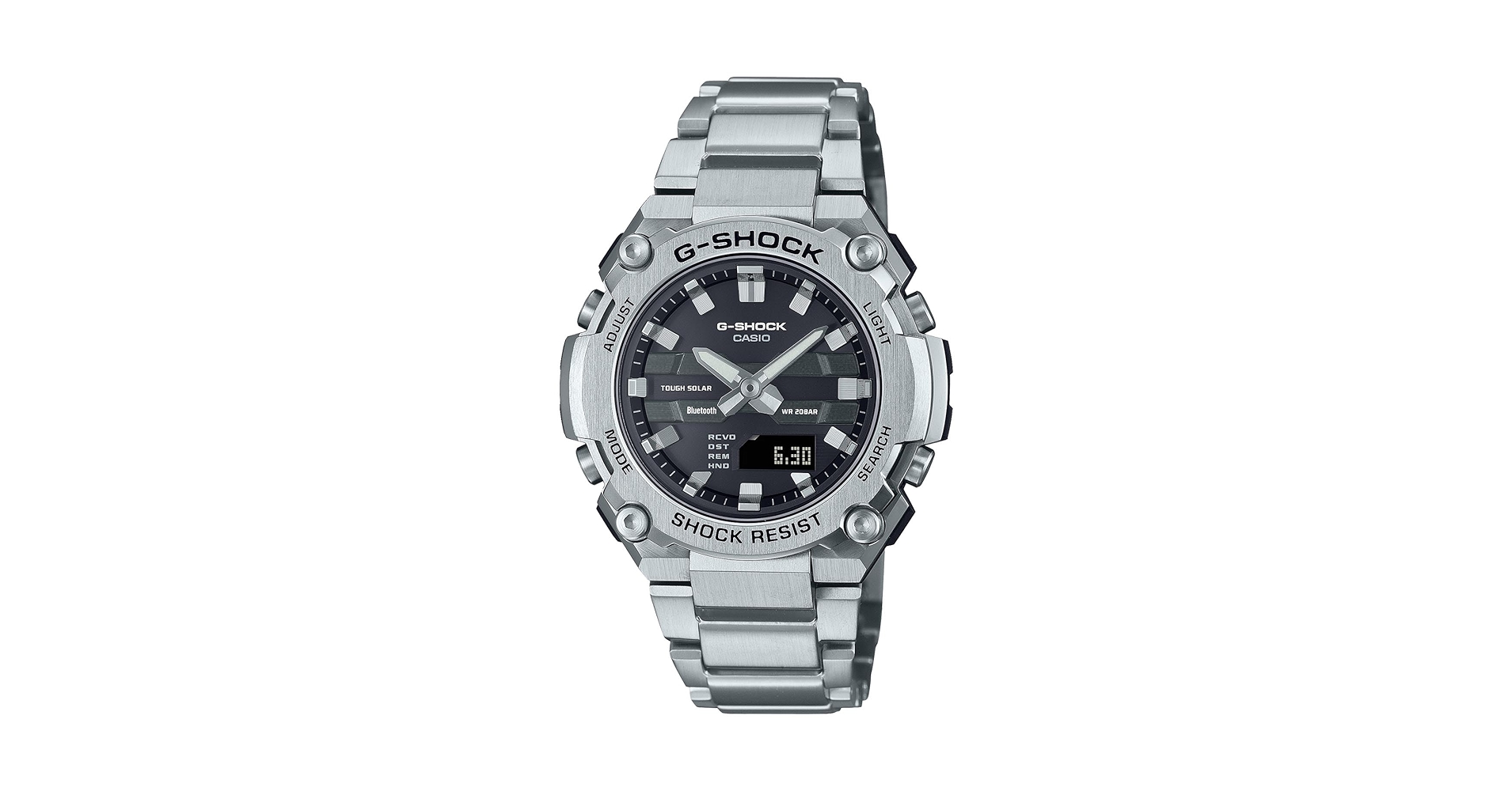 ジーショック G-STEEL GST-B600D-1AJF シルバー Amazon.com: Casio G-Shock GST-B600D-1AJF [G-Shock G-Steel