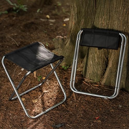 Miniatura 5 de Folding Camping Stool Portable Seats Little Fishing Chair Foldable Camp Stool for Camping Fishing Hikings Gardenings