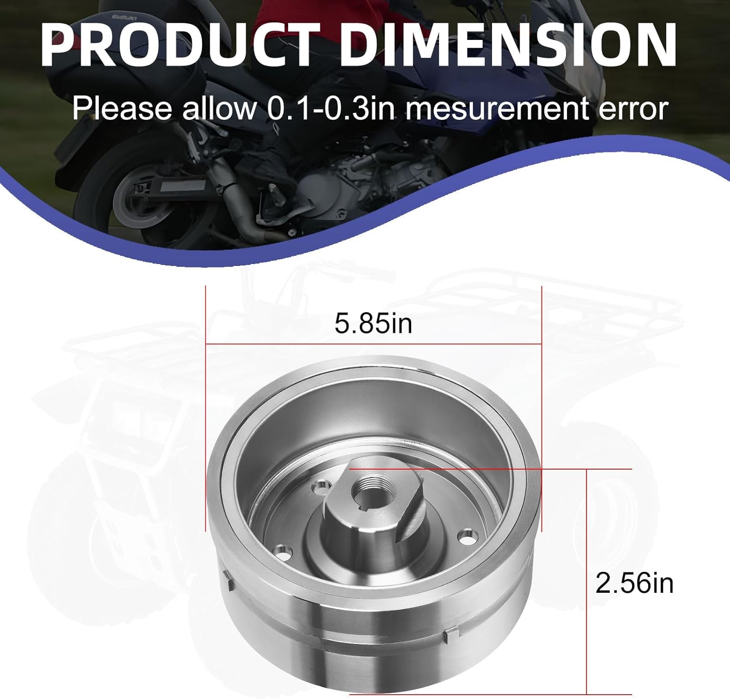 Flywheel Rotor for Suzuki V-strom 1000 DL1000 2002-2012 32102-06G10