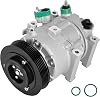 HYR Compresor de Aire Acondicionado Nuevo con Embrague Compatible con Hyundai Sonata 2.0L 2.4L 2012-2014 y Kia Optima 2.0L 2.4L 2012-2018, #CO29159C 977013V110 1