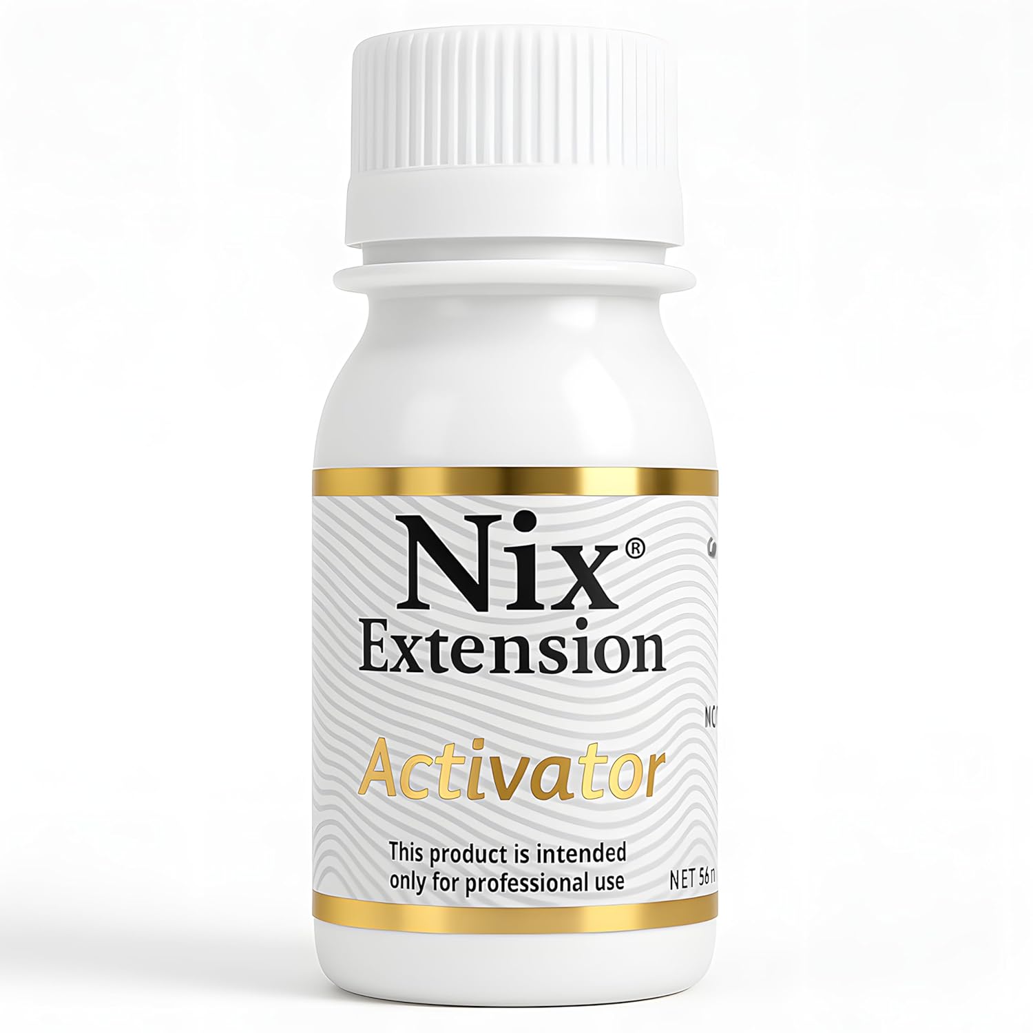 Nix ICE Hair Extension Gel Glue 20ml & Activator 50ml – for Cold Fusion Hair Extension Technique (New Formula) (Transparent)