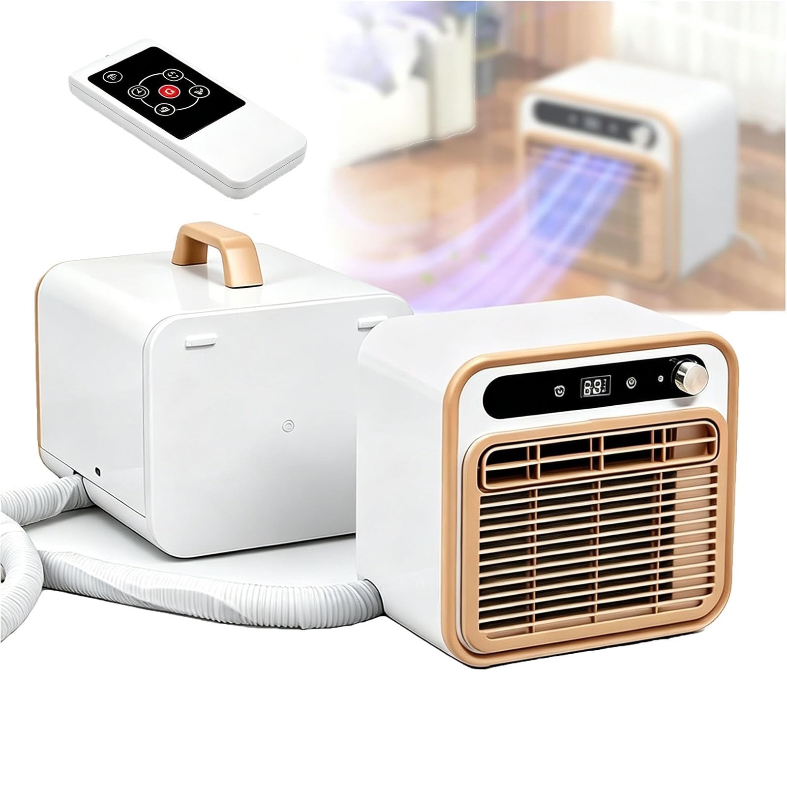 GAENZA Split Mobile Air Conditioner Portable AC Cooling Fan Cooler
