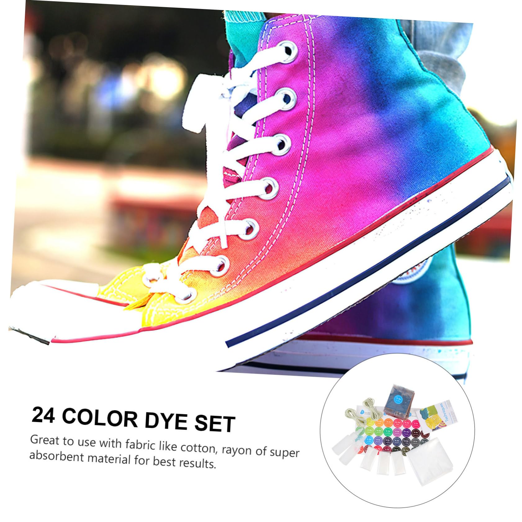Beatifufu 1Set Tie Dye Powder Vibrant for Adults Parties Dyeing for Shirts Scarves and More Each