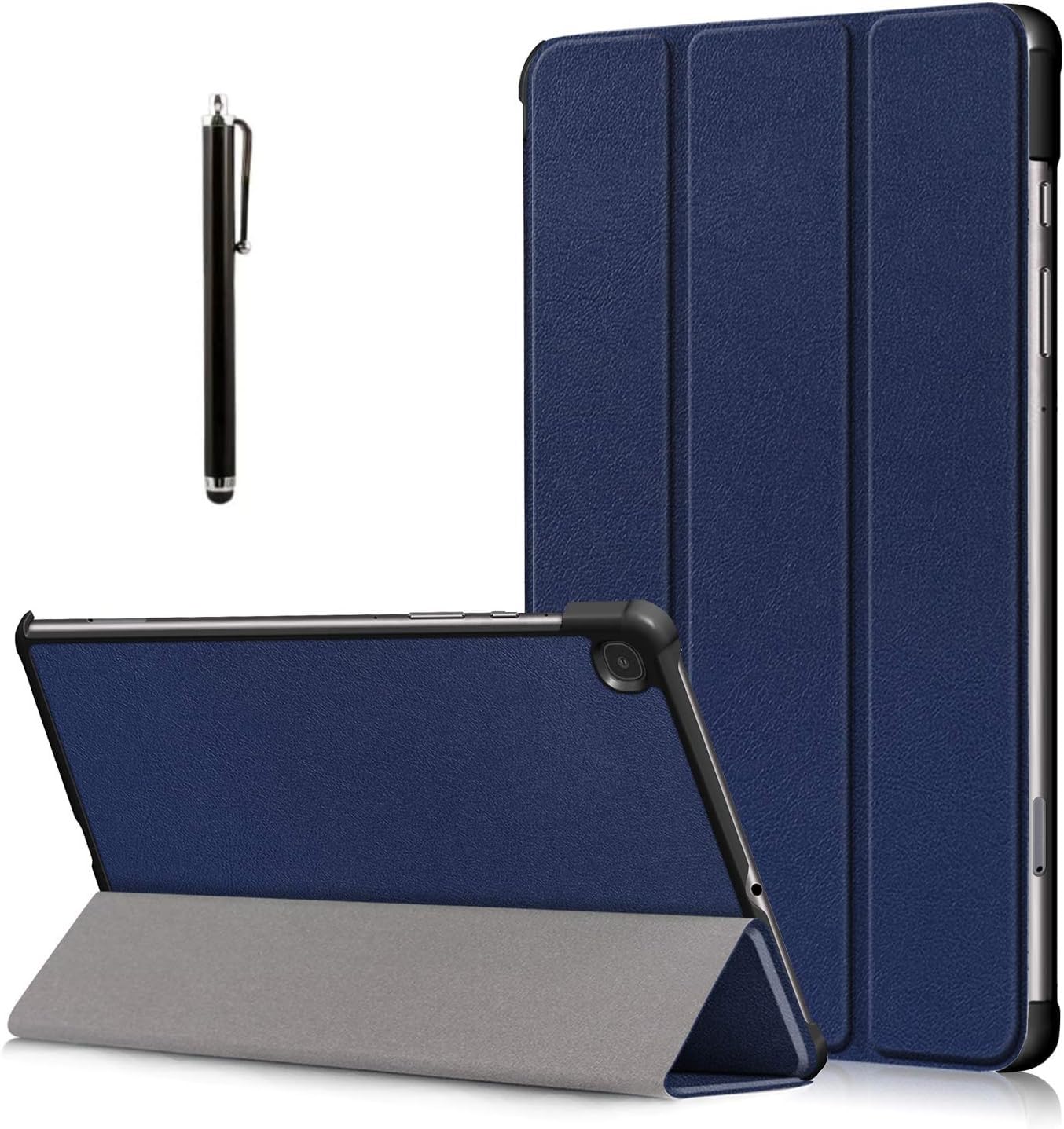 M.G.R.J® Smart Trifold Hard Shell Flip Case Cover for Samsung Galaxy Tab S6 Lite (2020) (2022) (SM-P610, P613, P615, P619) (10.4" inch) (Auto Sleep/Wake|Magnetic Closure|Stylus Pen) (Blue) (B0CLH3S1GJ) Amazon Price History, Amazon Price Tracker
