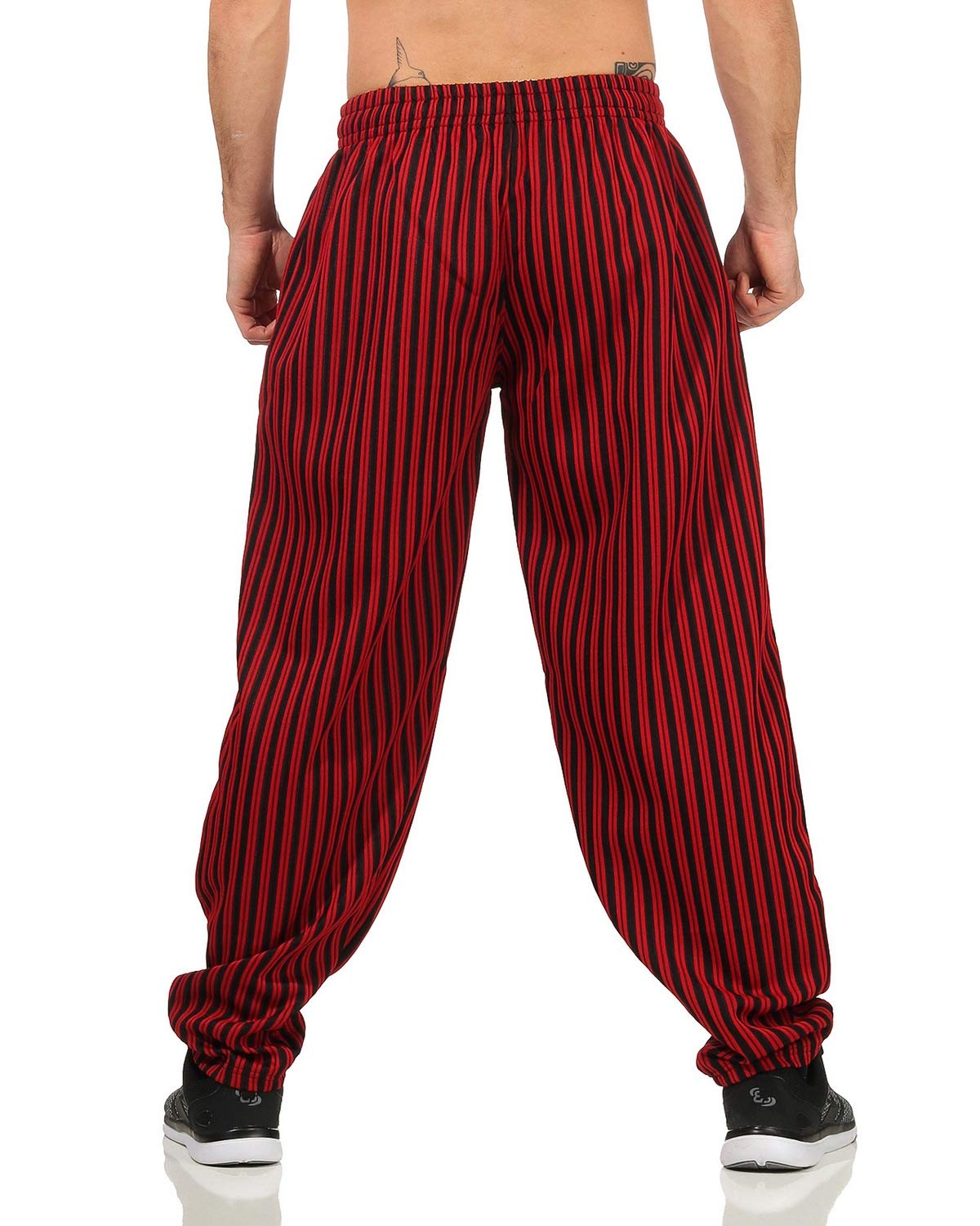 Pantalon de sport pour homme - Long - Pour jogging, fitness, culturisme, gym - 4