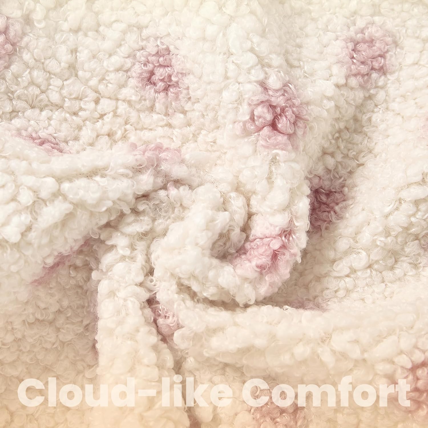 Baby Girl Fleece Hooded Jacket, Warm Soft Cotton-Lined Sherp Coat for 3-24Months Daily Outfits - Image 4