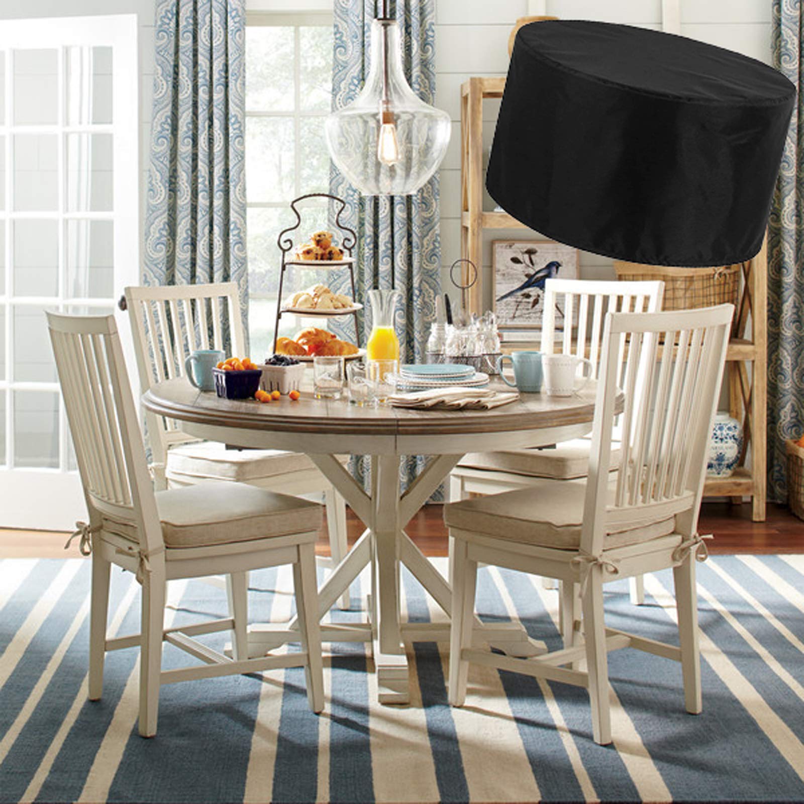 Cabano tuinmeubelhoes voor tafel & stoelen rond 100g/m 120 x 90 cm kopen