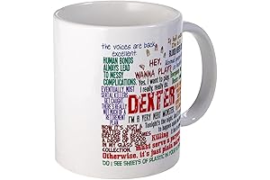 Dexter Quotes Ceramic Coffee Mug
