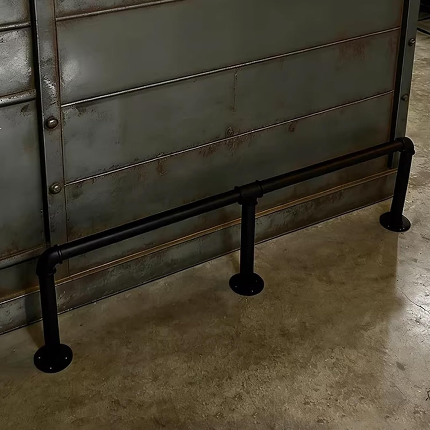 Poignée de robinet industrielle en métal durable, modèle sur pied 150cm