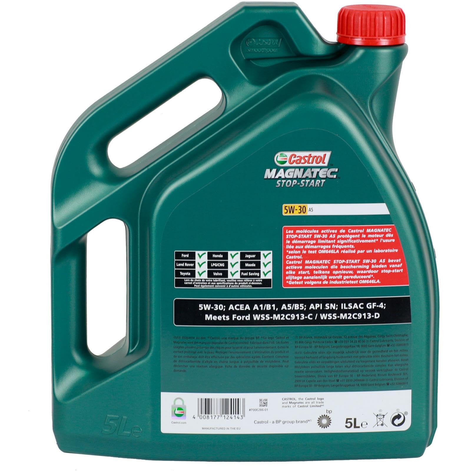 2x 159B9B Motoröl (10 L) | 2x 159B9B, 5L Magnatec Stop-Start 5W-30 A5, Motoröl