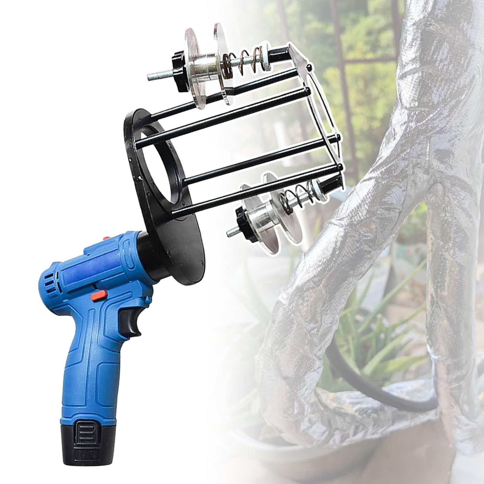 JKJZSALJ Tape Wrapping Machine, Air Conditioning Pipe Tie Gun,For Rubber Hoses & Air Conditioner Pipes