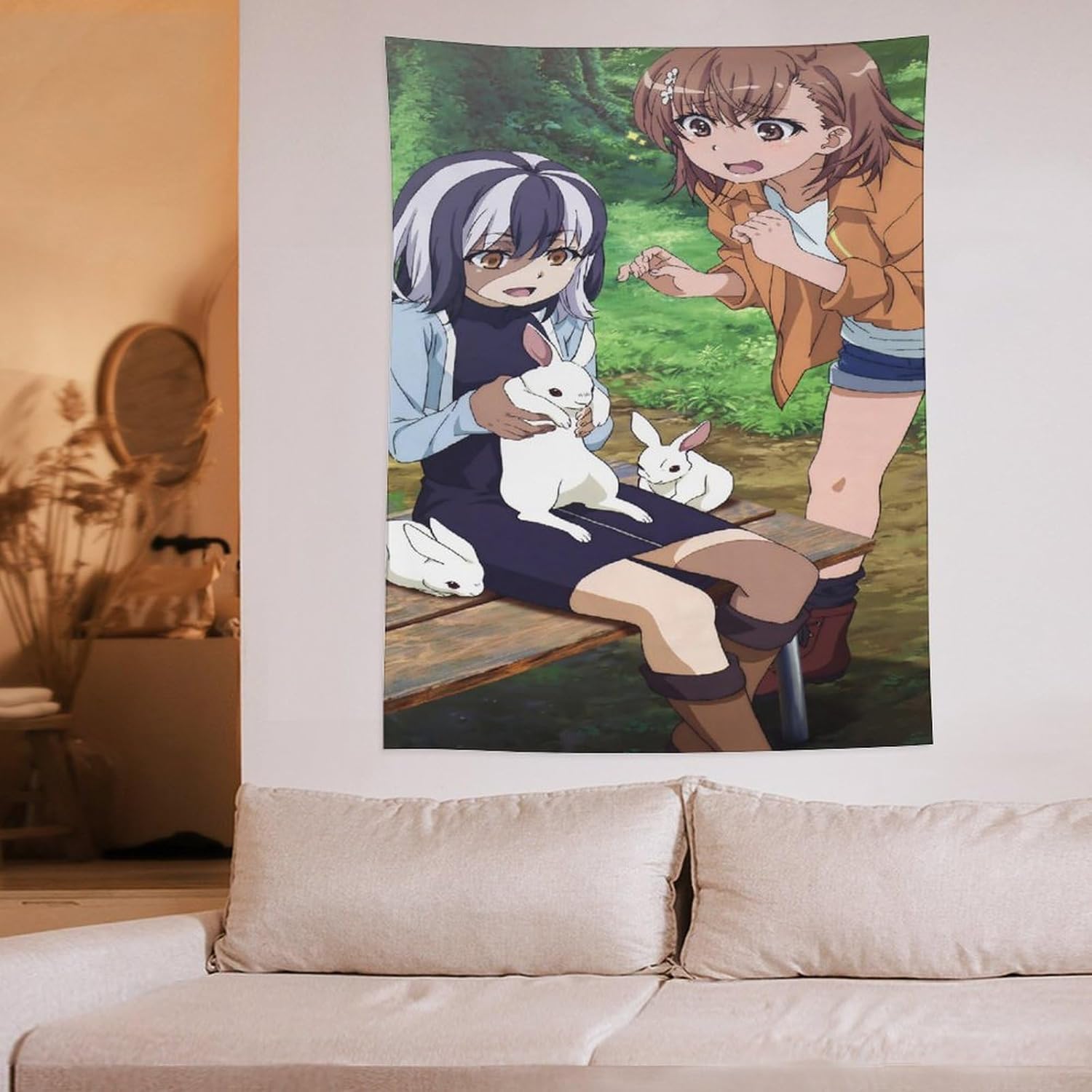 タペストリー とある科学の超電磁砲 御坂美琴 ポスター背景布 壁掛け布