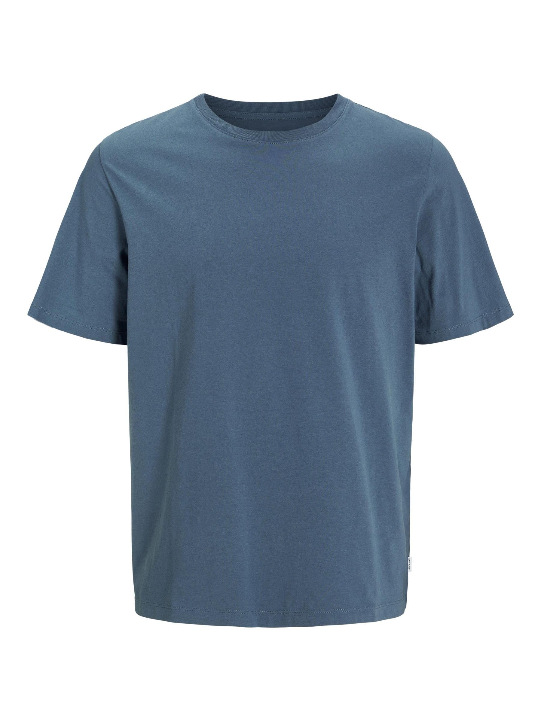 JACK & JONES Mens Jjeorganic Basic Tee O-Neck Noos T-Shirt, Navy Blazer 1, XXL UK
