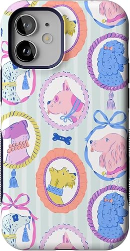 Miniatura 114 de Casely Funda para iPhone 12 Mini Pastel Garden Sunday Best Compatible con MagSafe Diseño protector audaz Pastel Garden Sunday Best,Todo lo